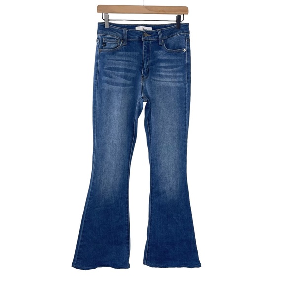 KanCan Jeans Kancan Jeans 28 Roxanne High Rise Flare Jean Blue